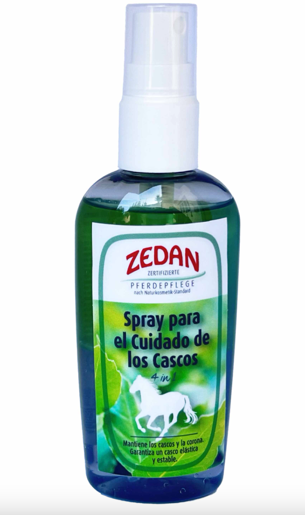 spray para el cuidado de los cascos